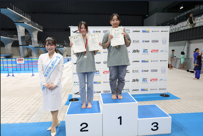50m 中学生 女子