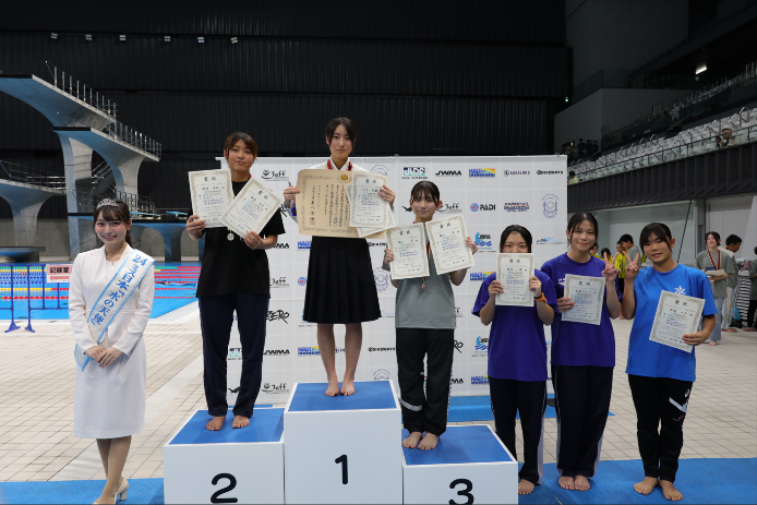 50m 高校生 女子