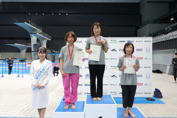 50m 60~69歳 女子