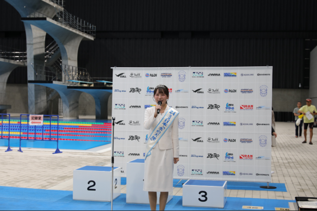 大会アンバサダー 安井 南 さん